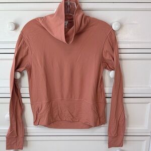 Peach funnel-cowl Lululemon